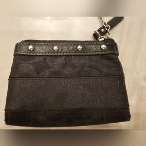 Coach Black Coin Purse